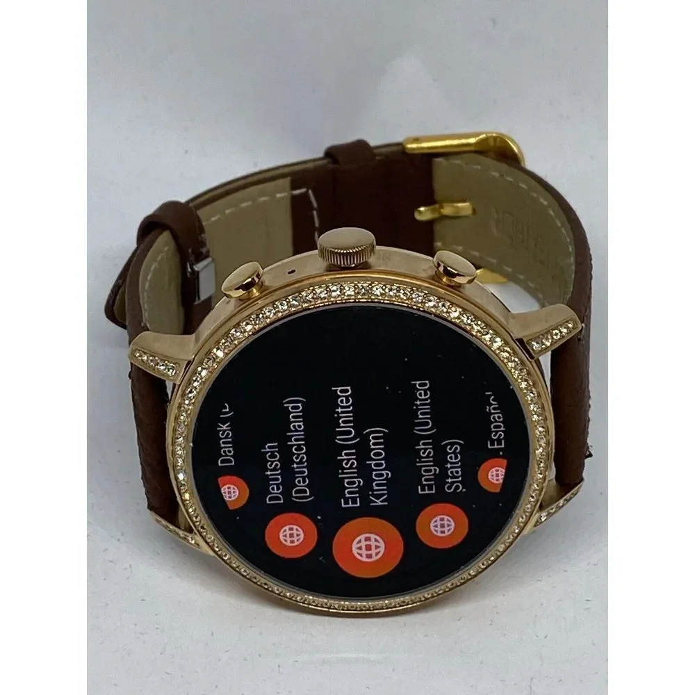 Fossil Gen 4 Authentic Digital Dial Smart Watch Custom Band FTW6011 LT457